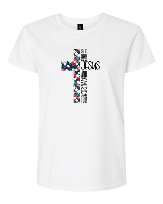 American Jesus Women's Tshirt