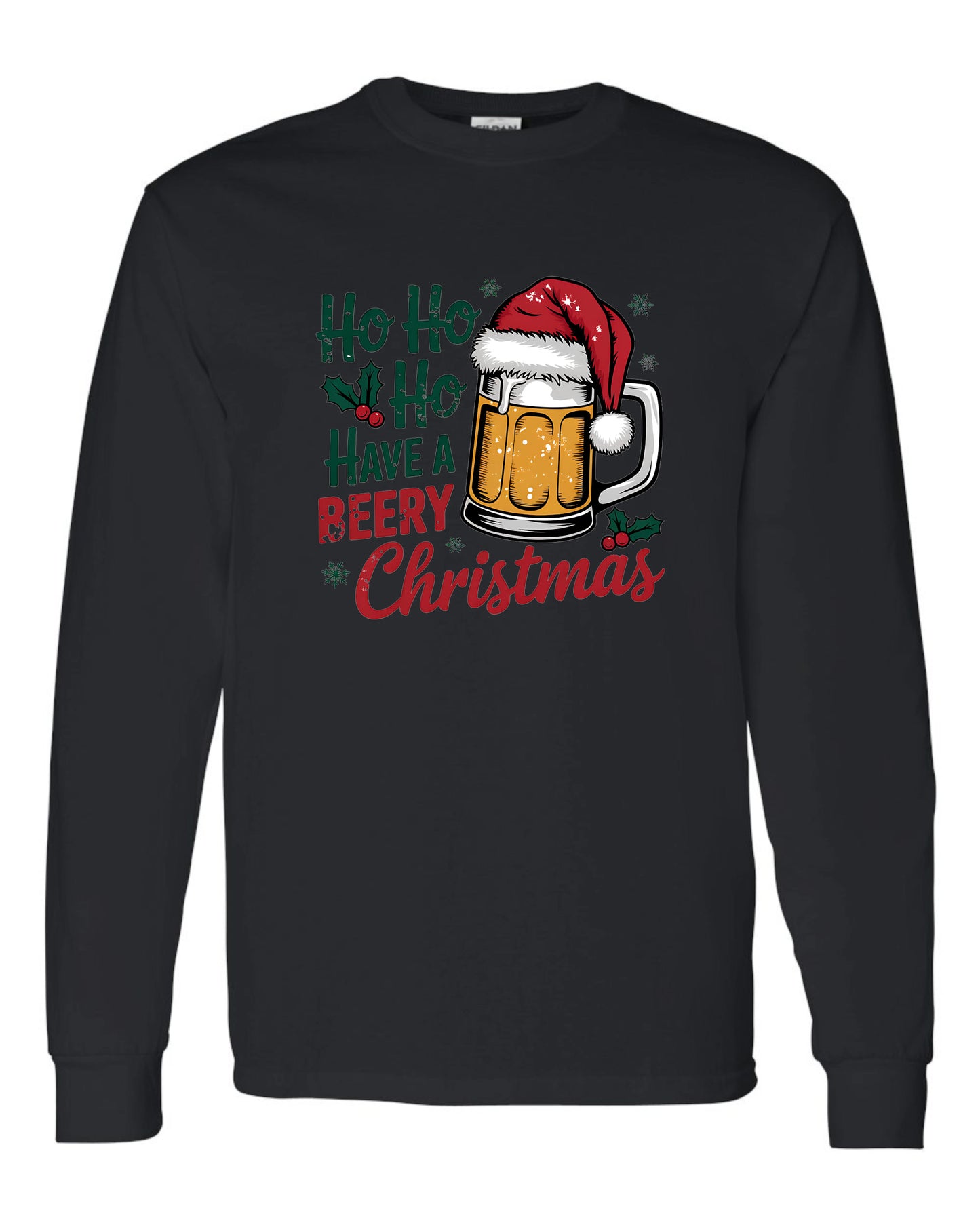 Beery Christmas Long Sleeve T-shirts