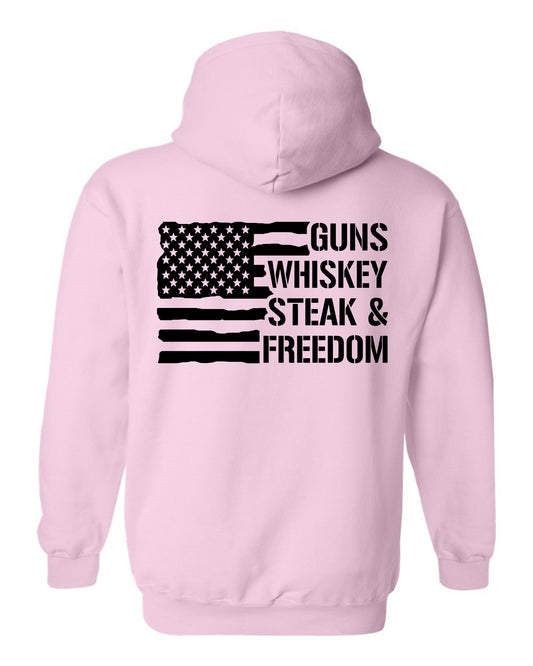 Guns Whiskey hoodie
