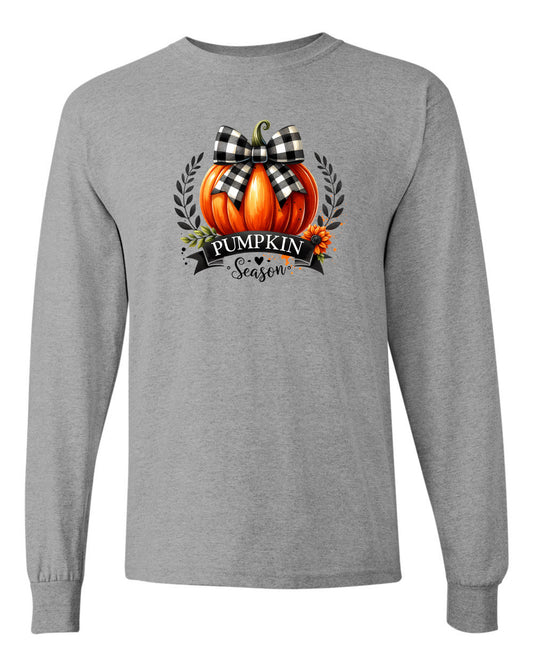 Pumpkin Season Long Sleeve T-shirts