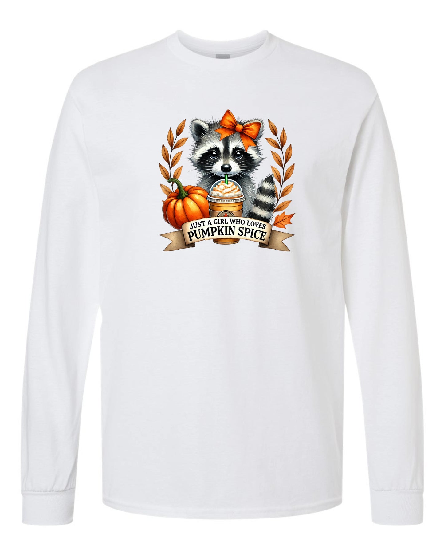 Pumpkin Spice Girl Long Sleeve T-shirts