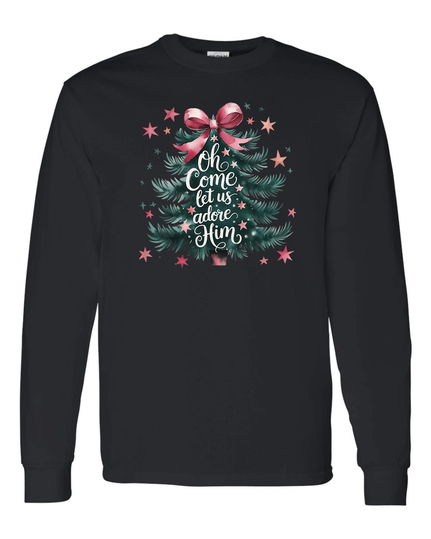 Adore Him  Christmas Long Sleeve T-shirts