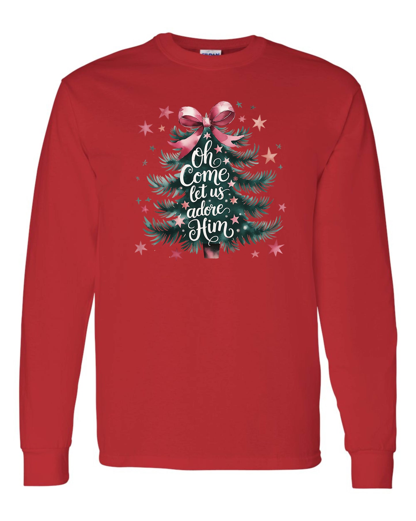 Adore Him  Christmas Long Sleeve T-shirts