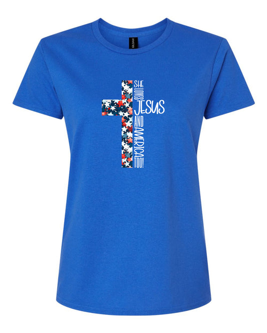 American Jesus Women's Tshirt