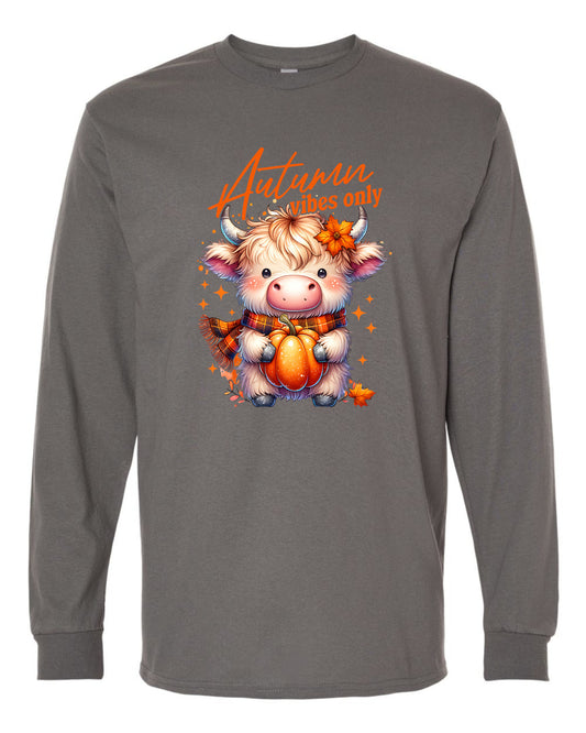 Autumn Vibes Fall Long Sleeve T-shirts
