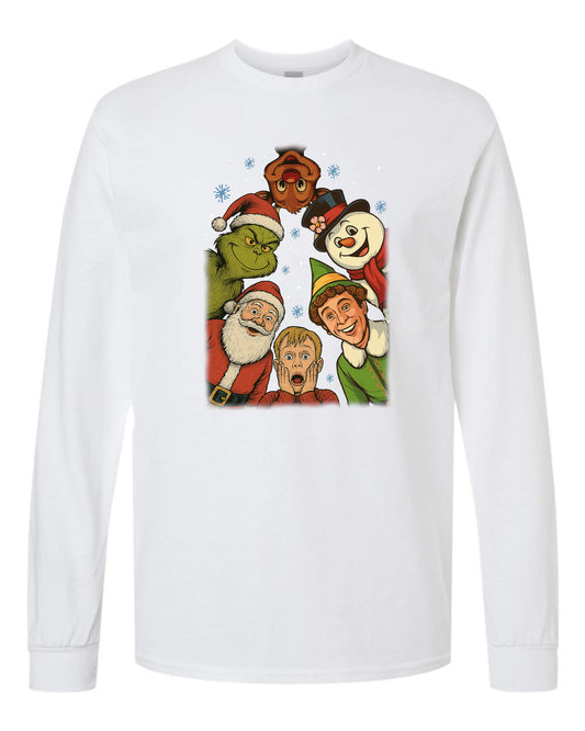 Christmas Movie Long Sleeve T-shirts