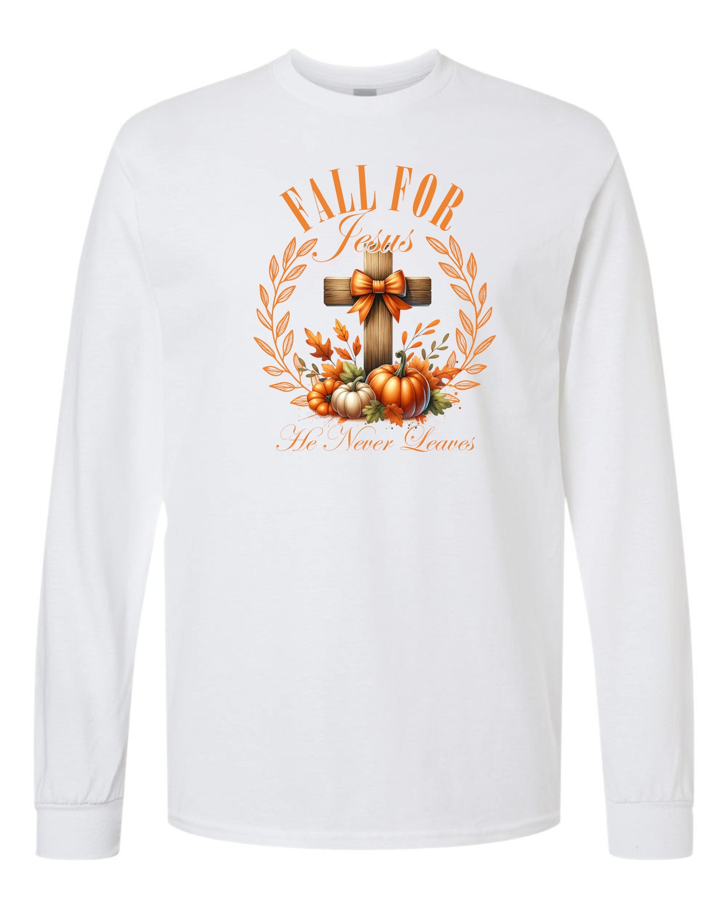 Fall For Jesus  Long Sleeve T-shirts