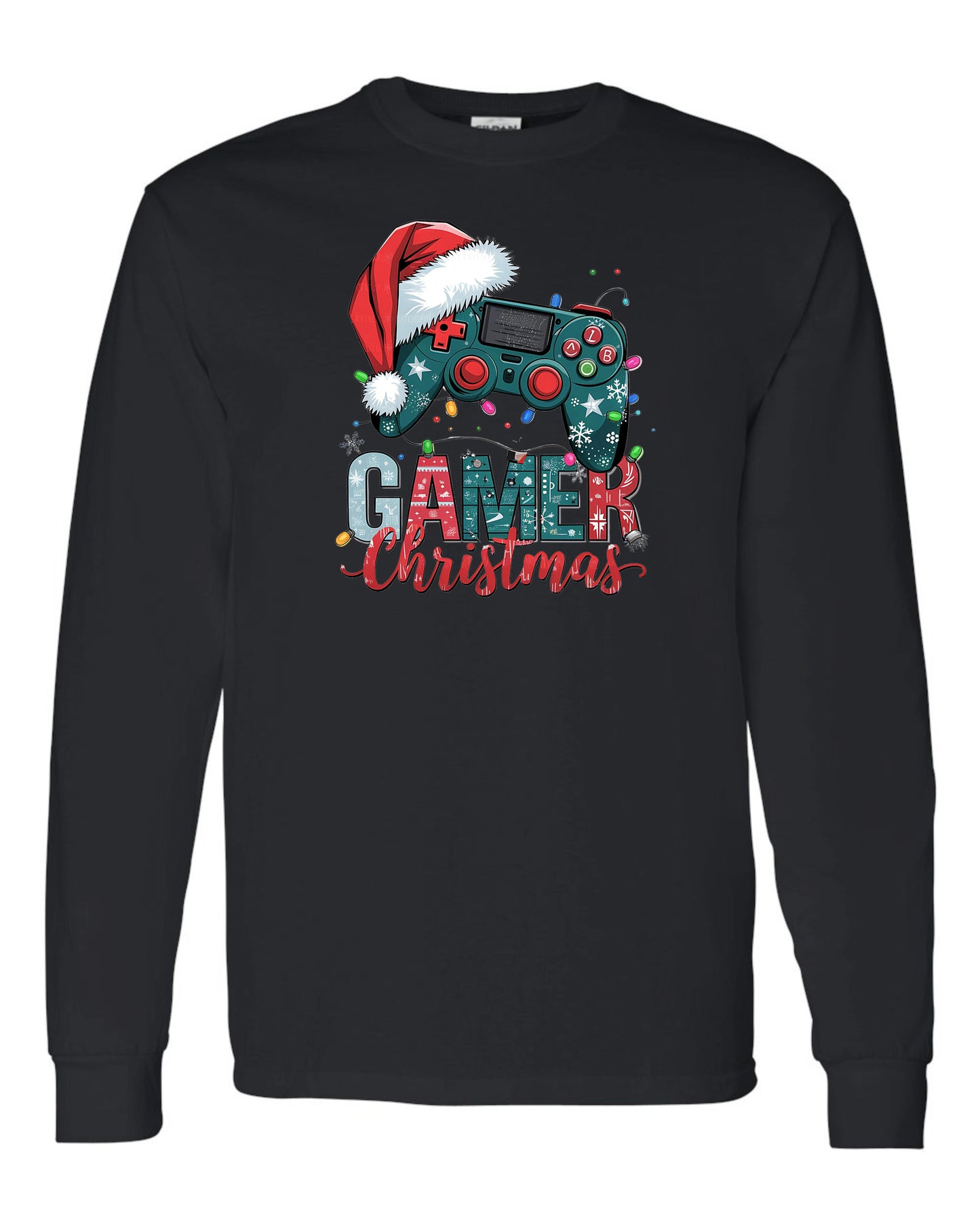 Gamer Christmas Long Sleeve T-shirts