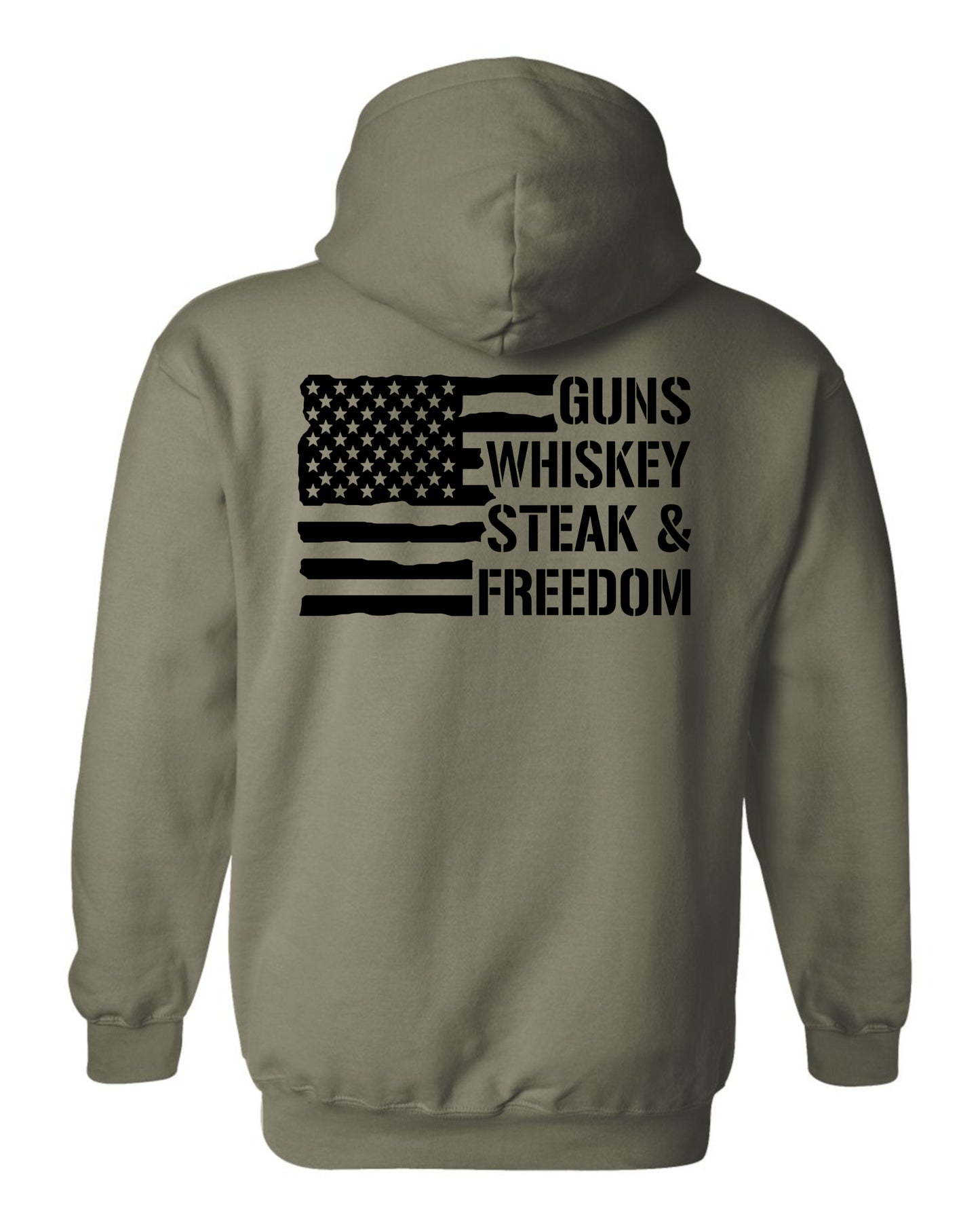 Guns Whiskey hoodie