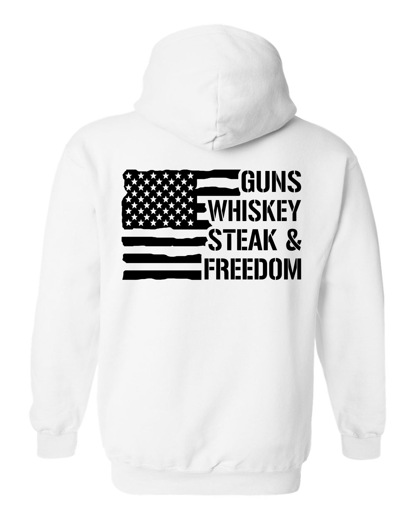 Guns Whiskey hoodie