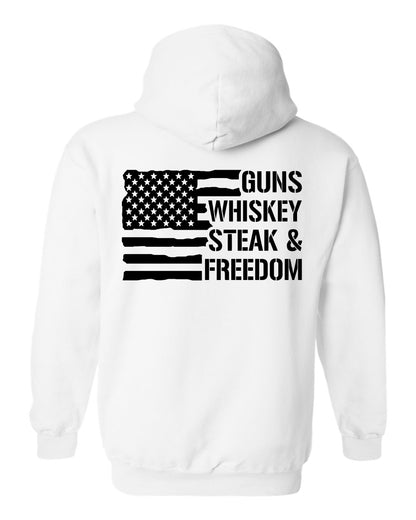 Guns Whiskey hoodie