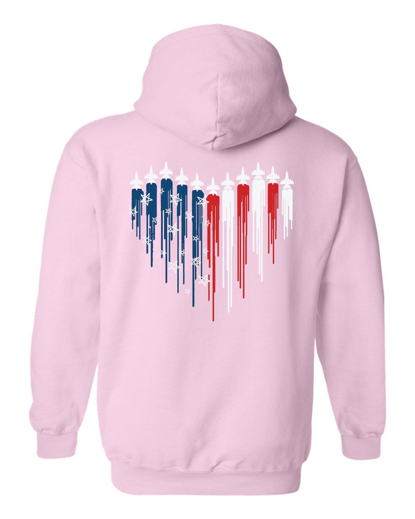 Jet Heart AM Flag hoodie