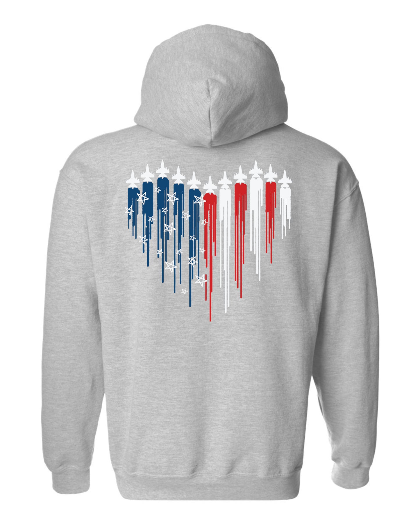 Jet Heart AM Flag hoodie