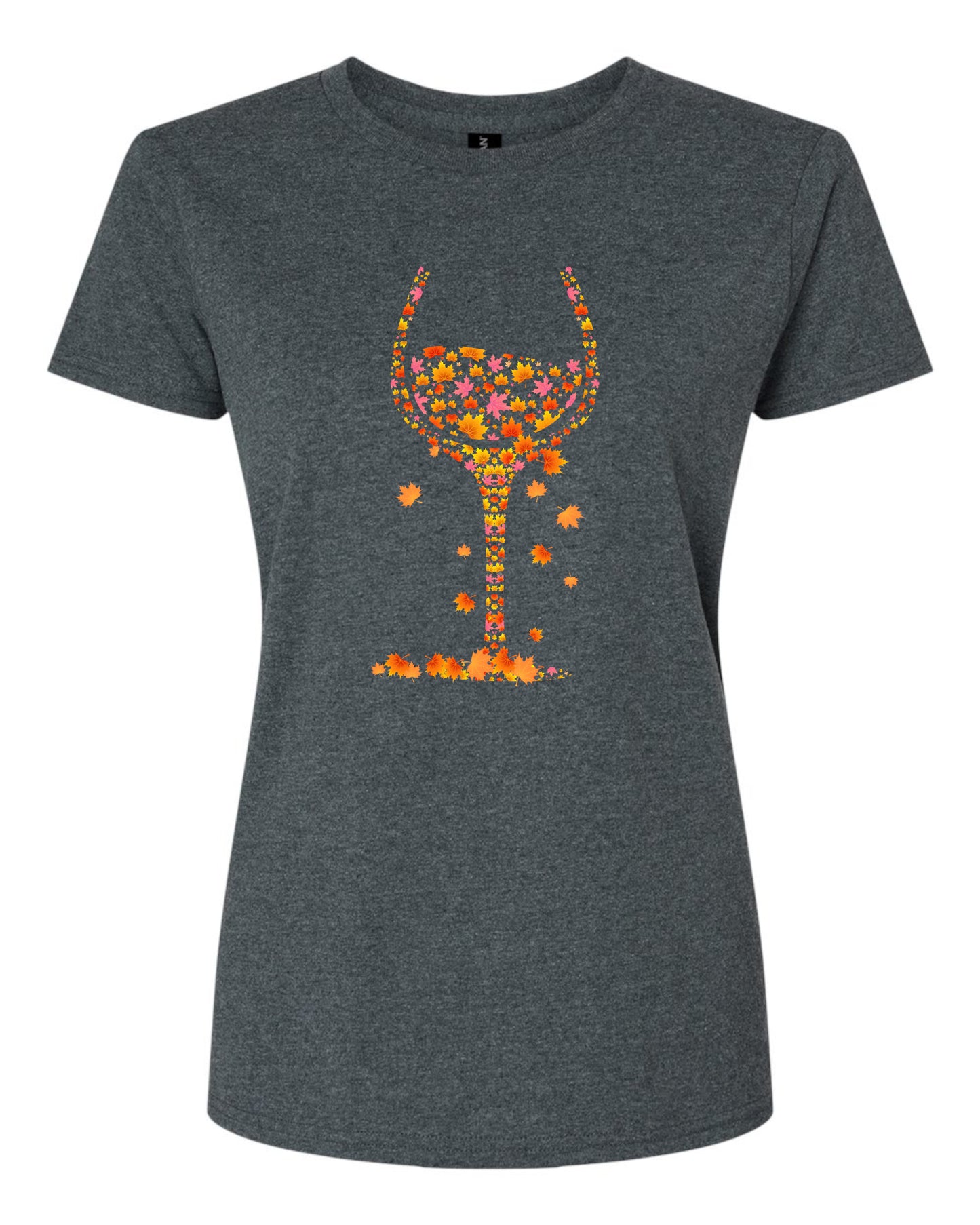 Maple Leaf Wine Glass Women's Tshirt