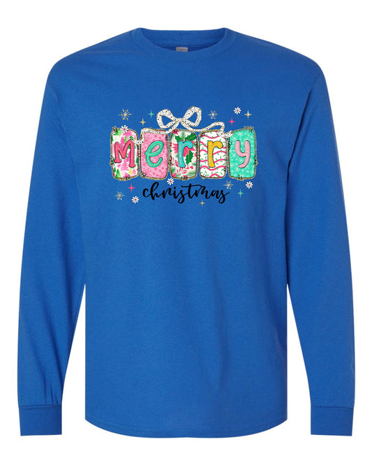 Merry Christmas Long Sleeve T-shirts