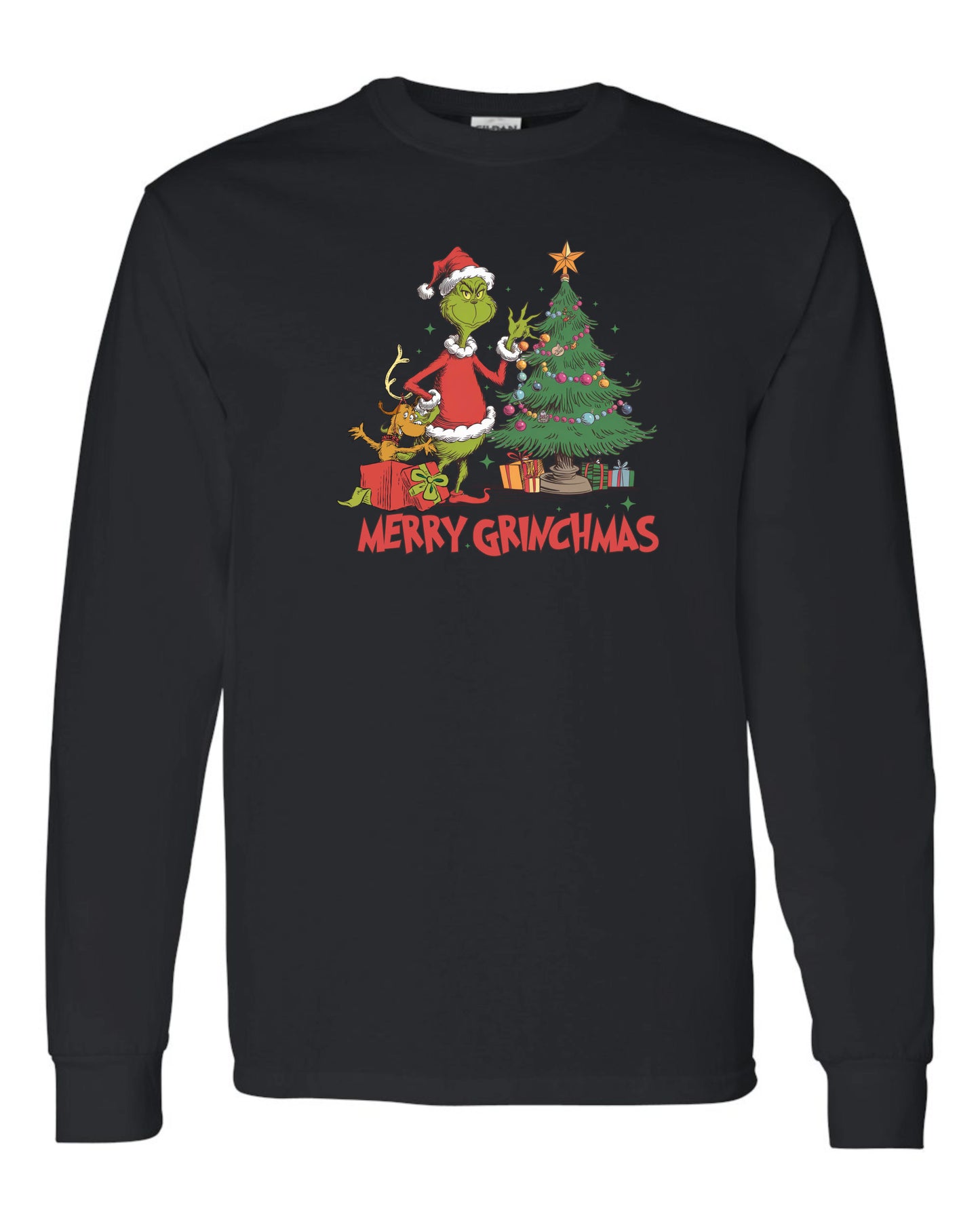 Merry Grinch  Christmas Long Sleeve T-shirts