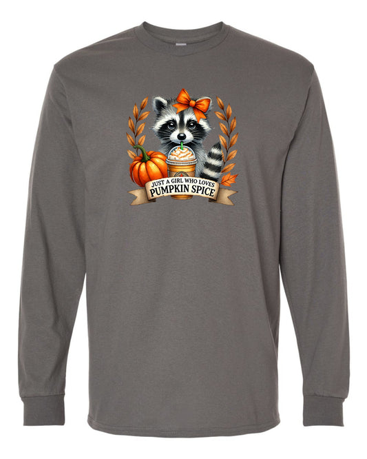 Pumpkin Spice Girl Long Sleeve T-shirts