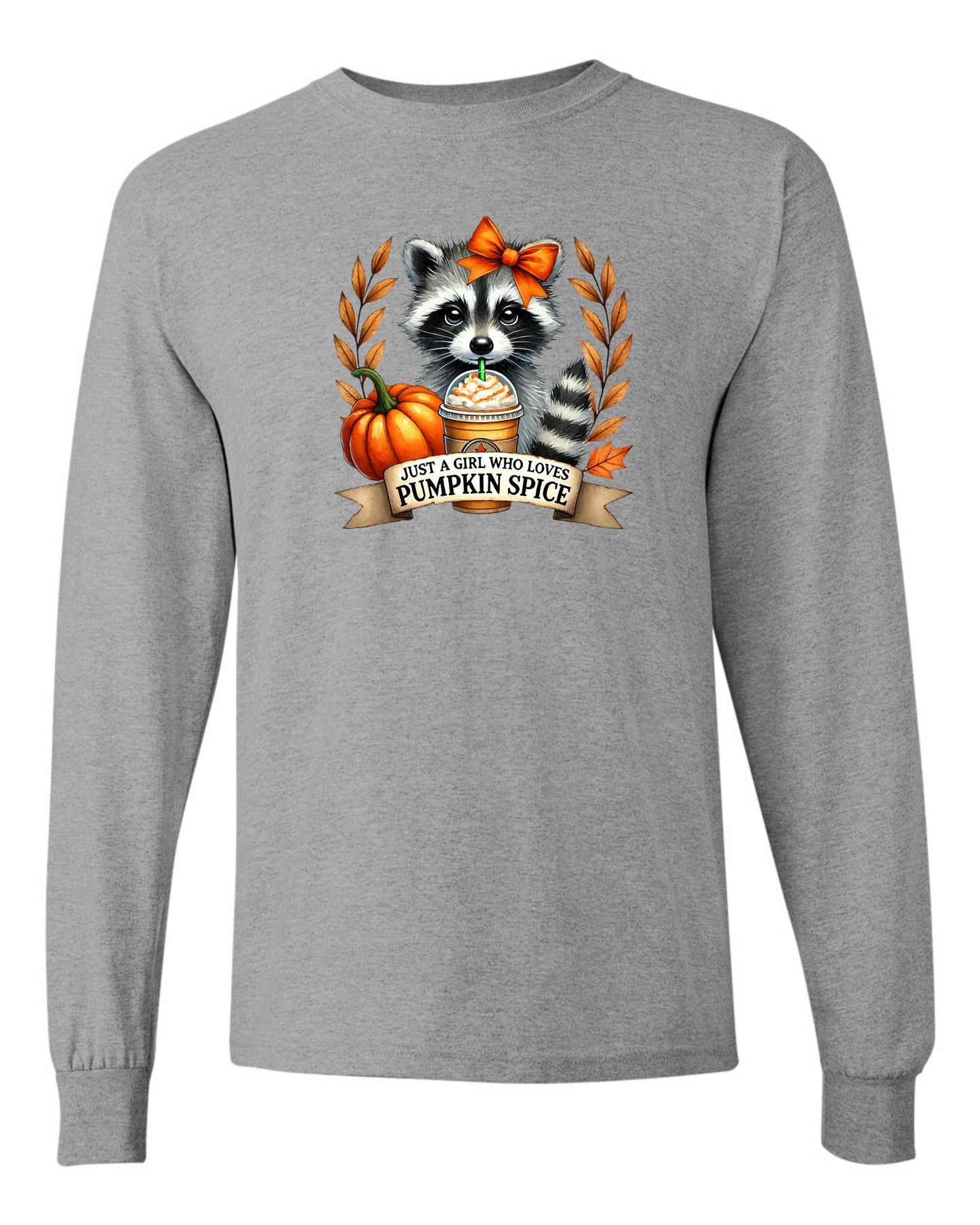Pumpkin Spice Girl Long Sleeve T-shirts