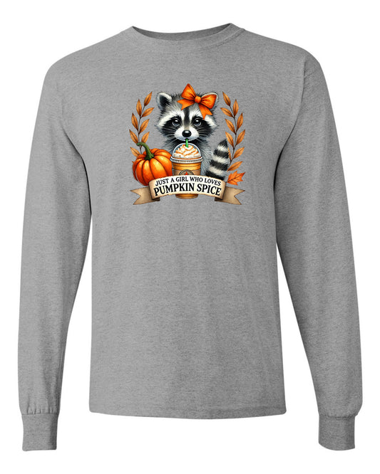 Pumpkin Spice Girl Long Sleeve T-shirts