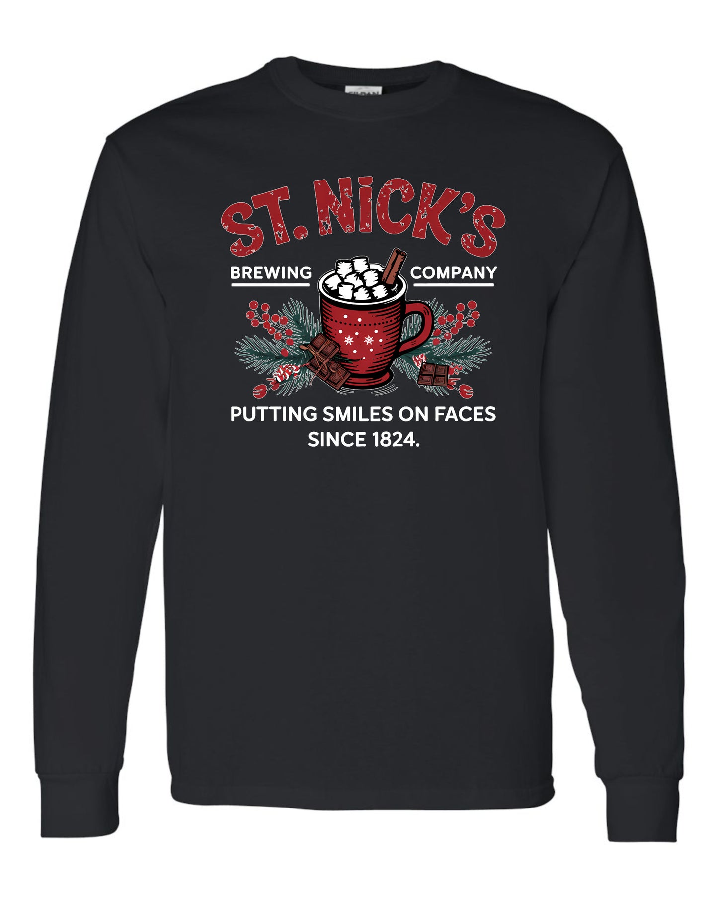 StNicks Brewing  Long Sleeve T-shirts